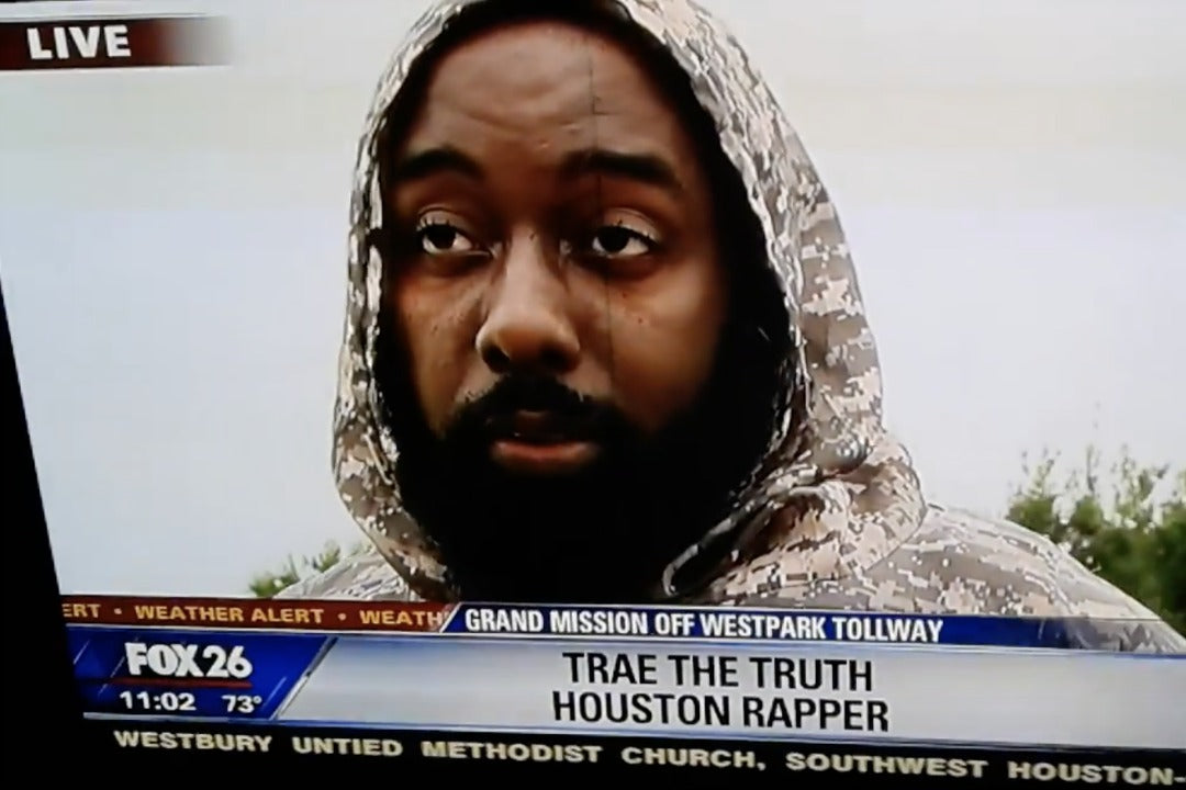 GOOD HUMAN NEWS: Trae Tha Truth Hops in a Boat to Help Victims of Hurricane Harvey in Houston