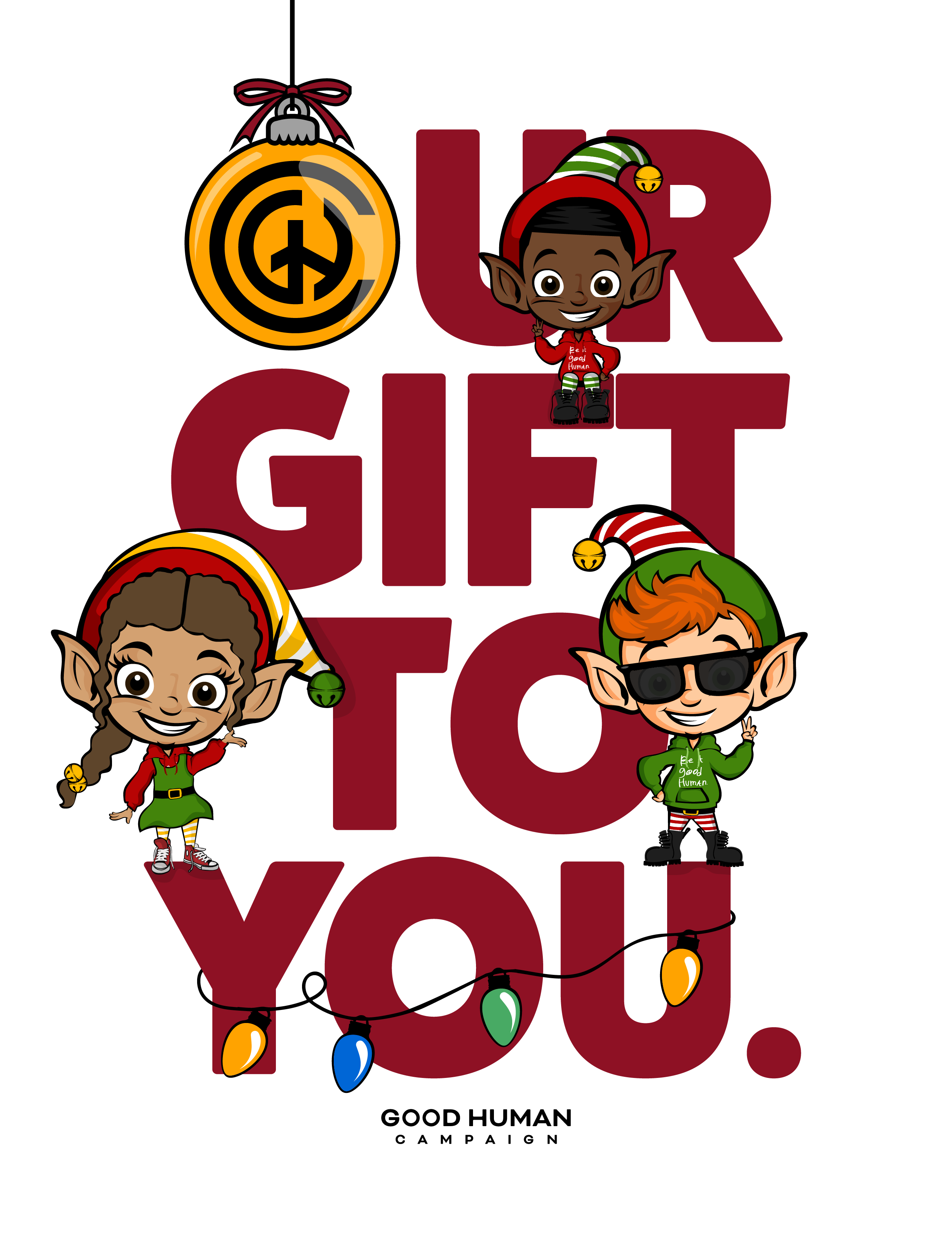 ELF 'N COLOR (downloadable coloring book)