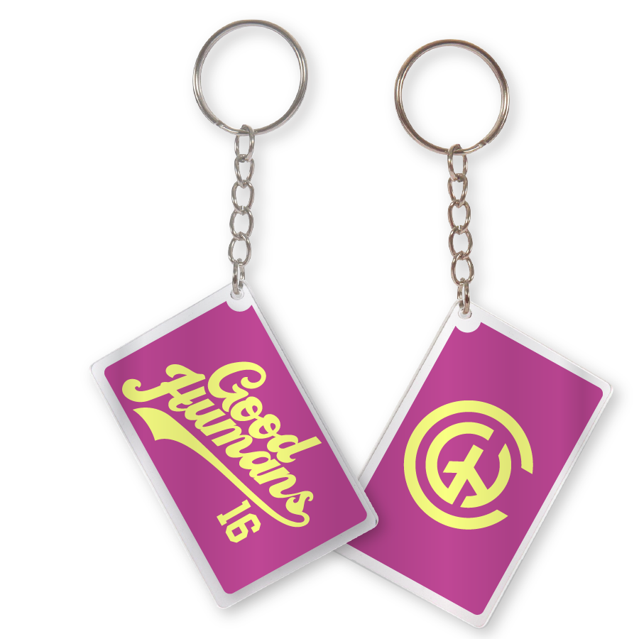 GOOD HUMAN KEYCHAINS
