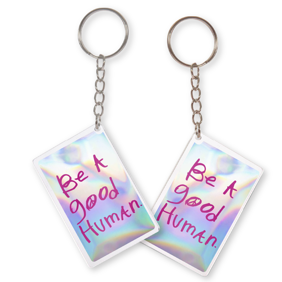 GOOD HUMAN KEYCHAINS