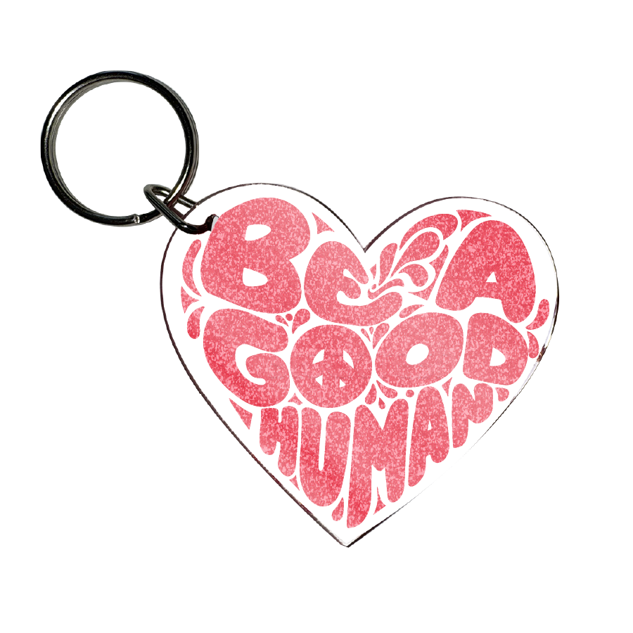 GOOD HUMAN KEYCHAINS