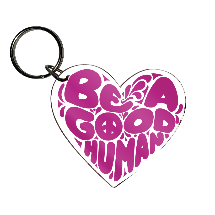 GOOD HUMAN KEYCHAINS