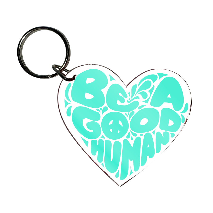 GOOD HUMAN KEYCHAINS