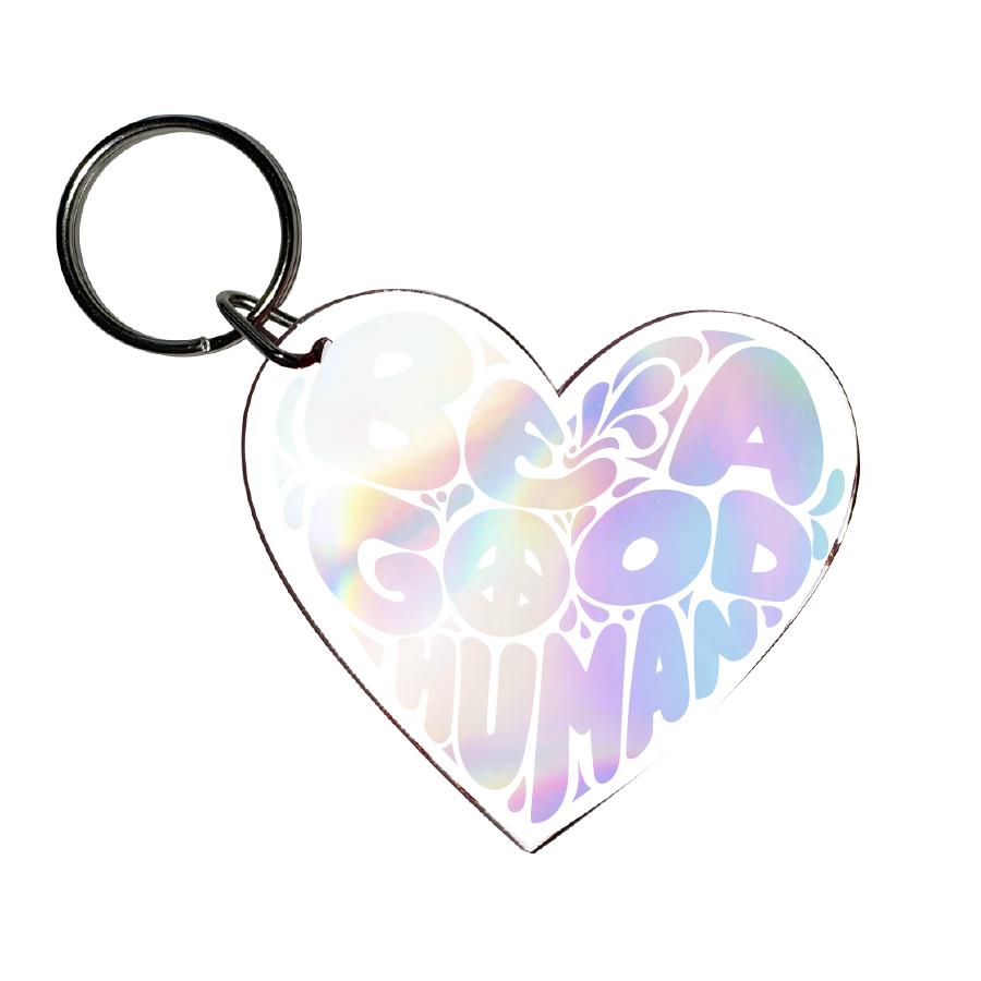 GOOD HUMAN KEYCHAINS