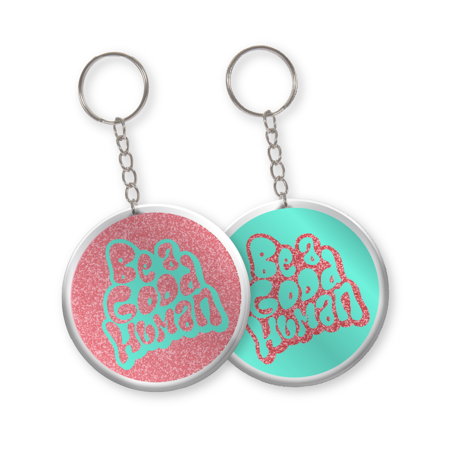 GOOD HUMAN KEYCHAINS