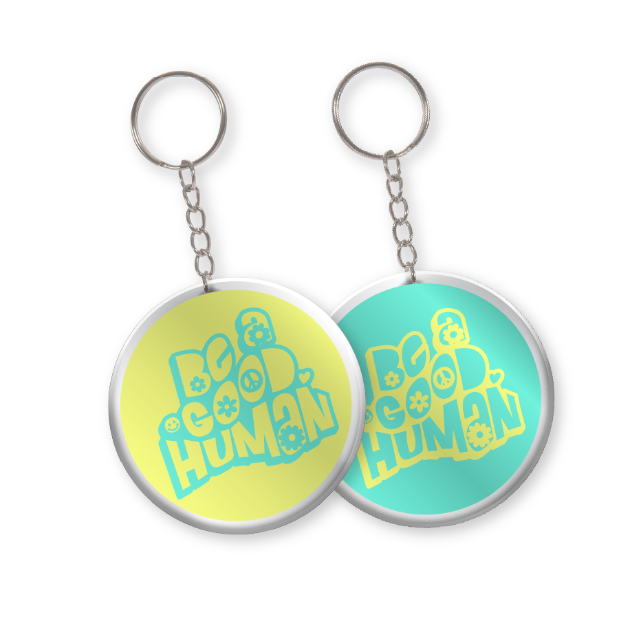 GOOD HUMAN KEYCHAINS